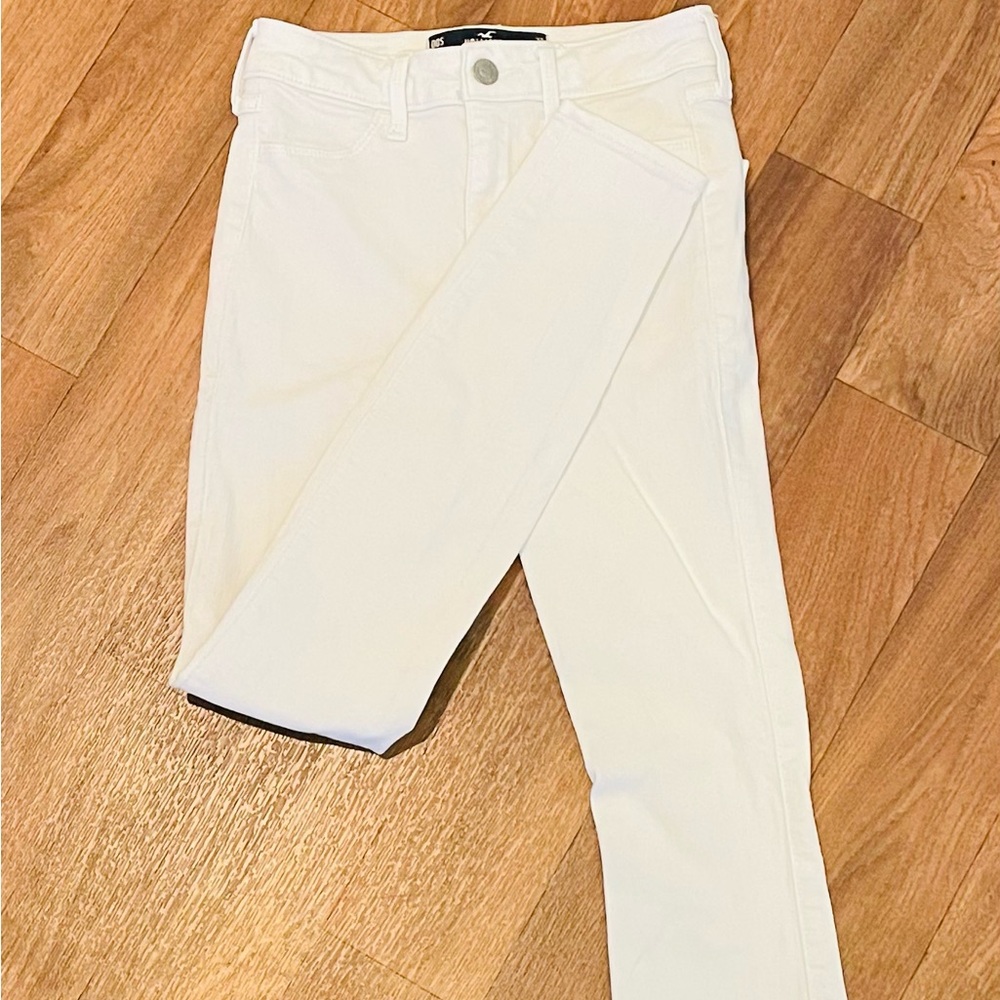 Hollister White Skinny Jeans